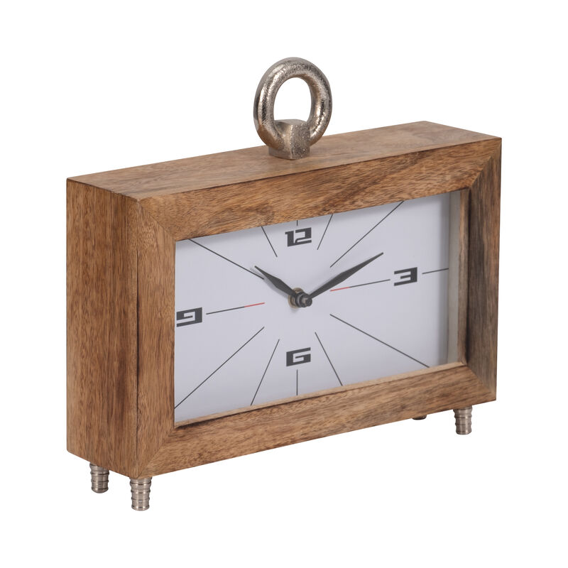 Wood, 10" Mod Rectangle Table image number 1