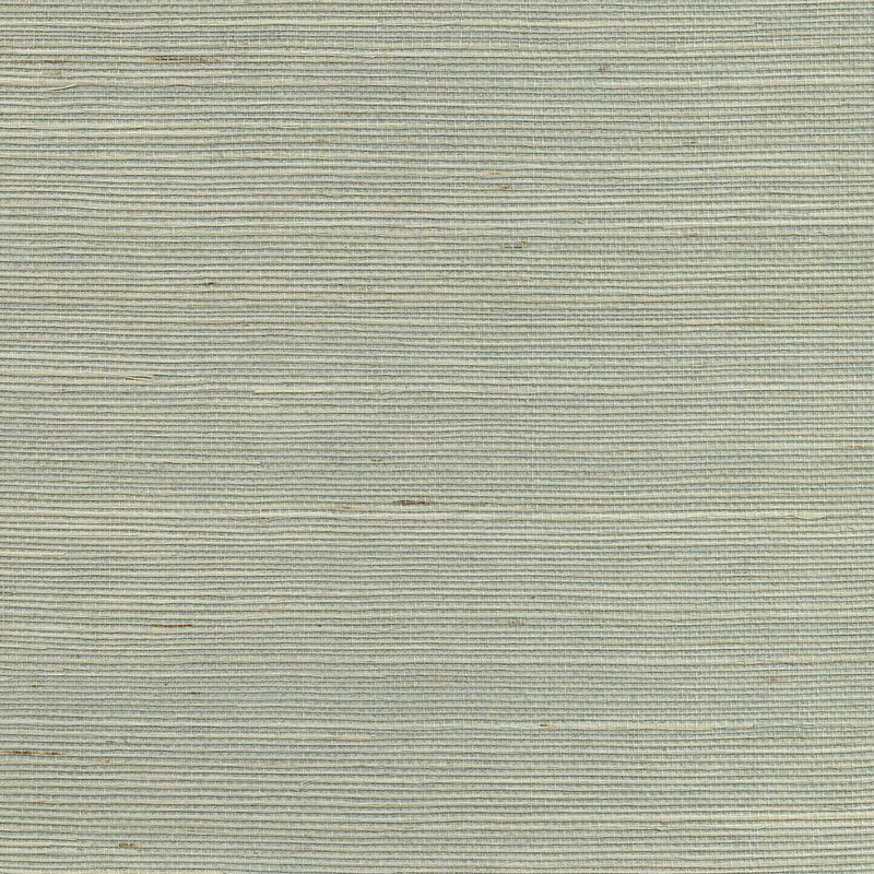 Nantong Light Blue Sisal Grasscloth Wallpaper image number 0