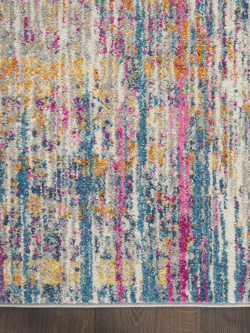 Passion PSN09 Ivory/Multicolor 2'2" x 7'6" Rug image number 2