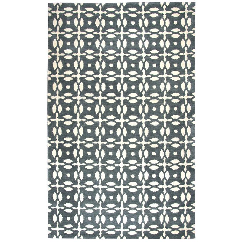 Holland Gray 2'6" x 8' Hand-Tufted Rug