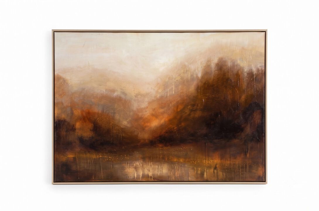 Pure Radiance Framed Canvas