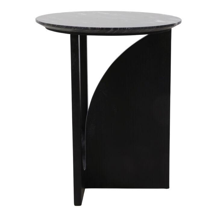 Modern Accent Table in Black
