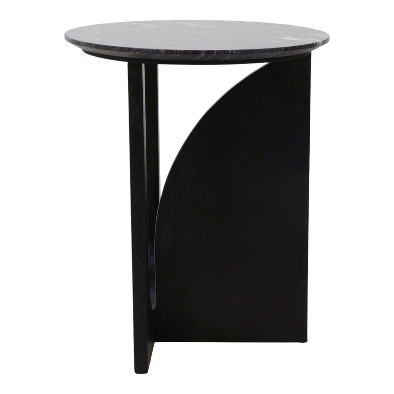 Modern Accent Table in Black image number 1