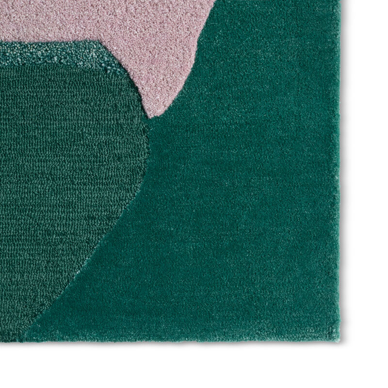 Layered Form Divya Alpine Green 12'X15' Rug image number 2