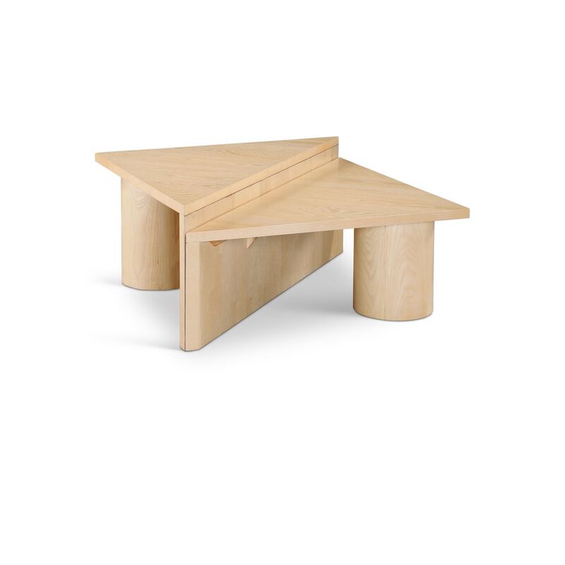 Meridian Furniture Pavillion Natural Coffee Table