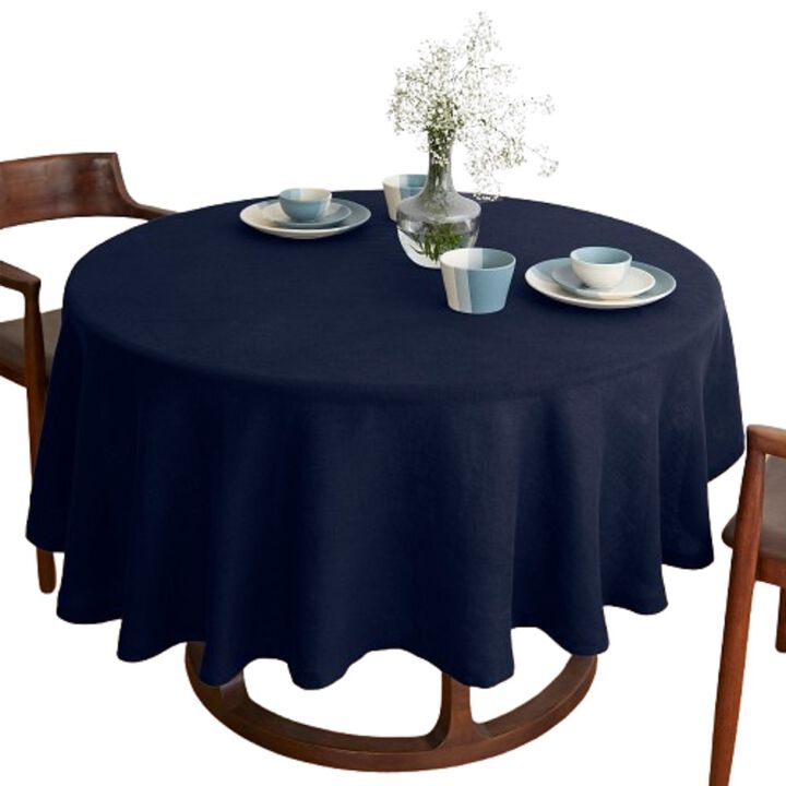 Linen Round Tablecloth - Sonoma
