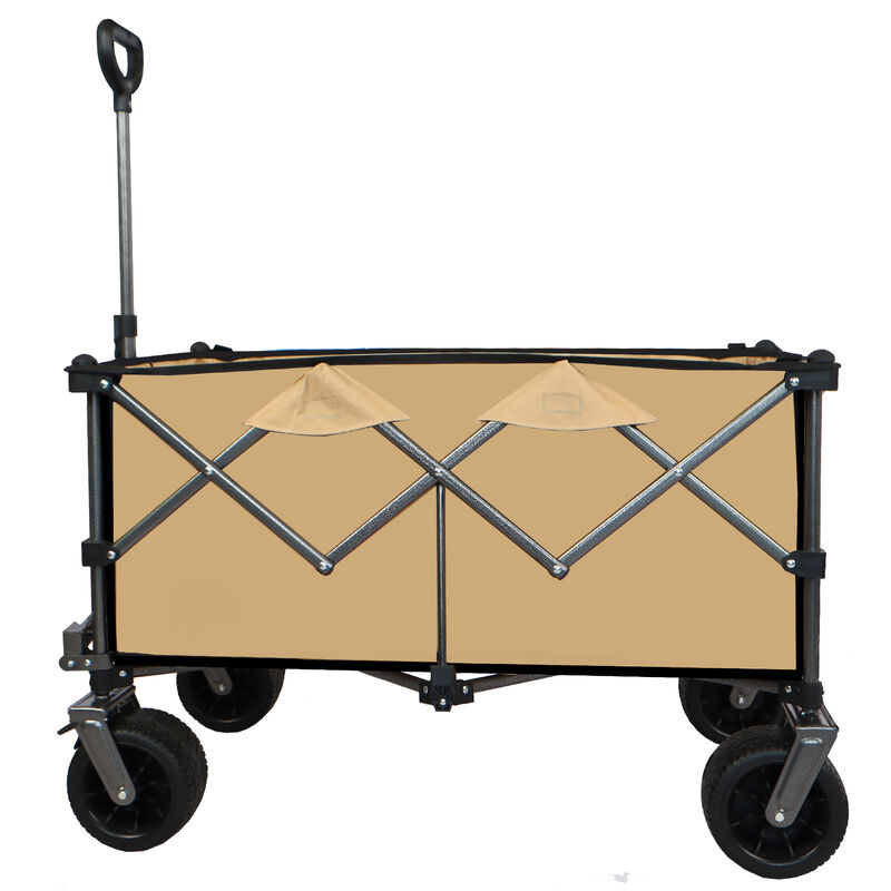 Streamdale Collapsible Beach Wagon: Large Capacity, Foldable, Durable