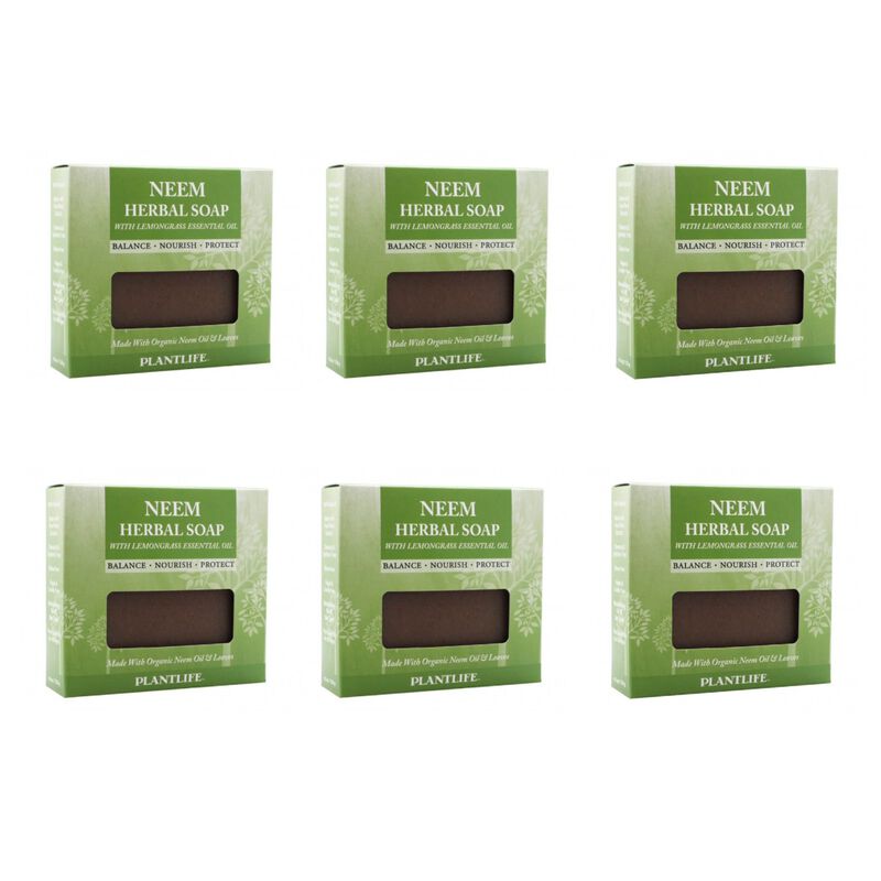 Plantlife Bar Soap - Neem 6 Pack image number 2