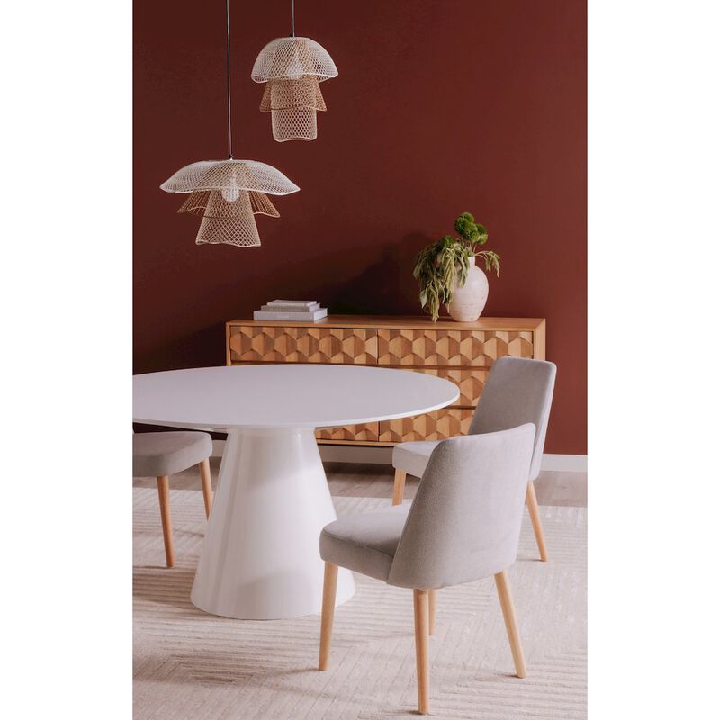 Moe's Home Collection Otago Round 54In Dining Table