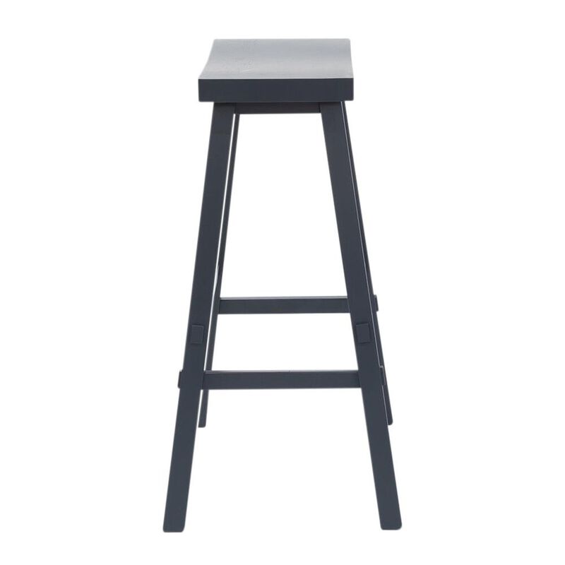 Liberty Furniture Creations 30 Inch Sawhorse Stool- Navy in Various image number 4