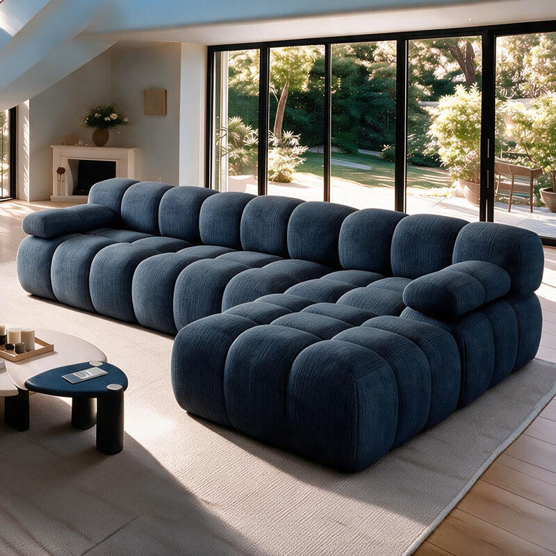 Frelf 118.2" Chenille Modular L-Shaped Sectional Sofa image number 3