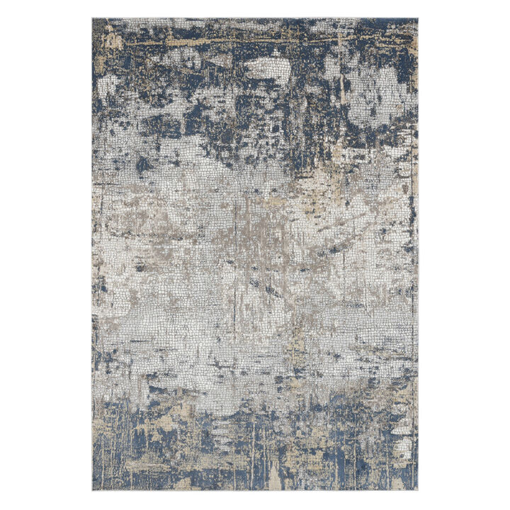 HomeRoots Medallion Area Rug
