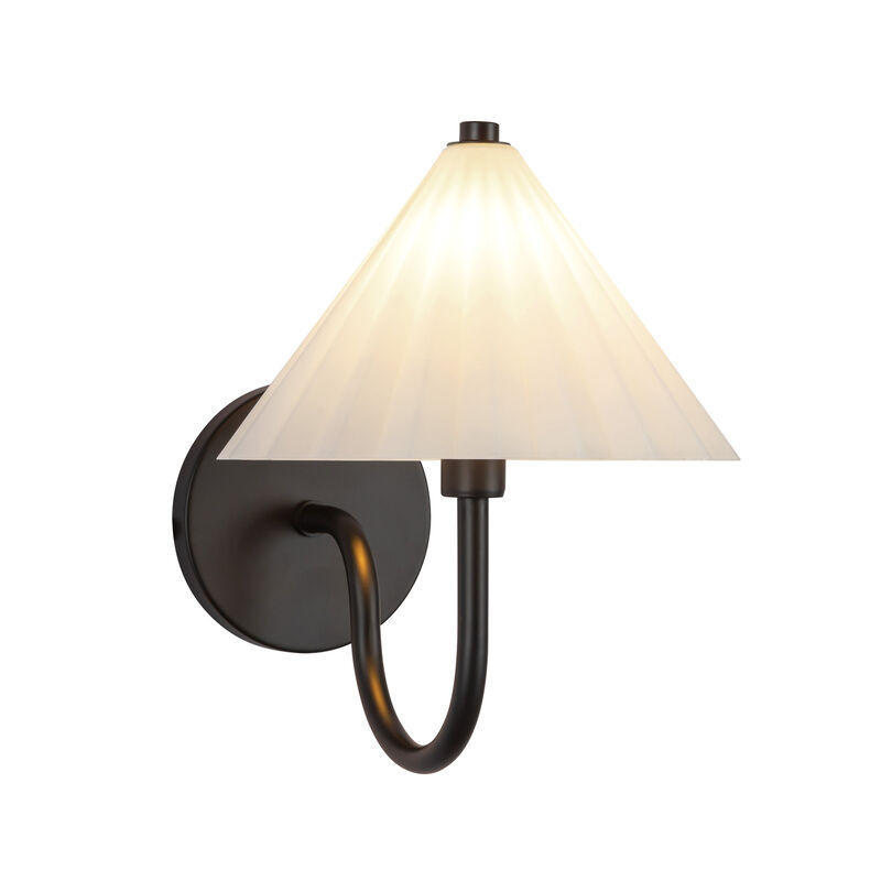Serena 8-in Socket Damp-Rated Wall/Vanity Light image number 3