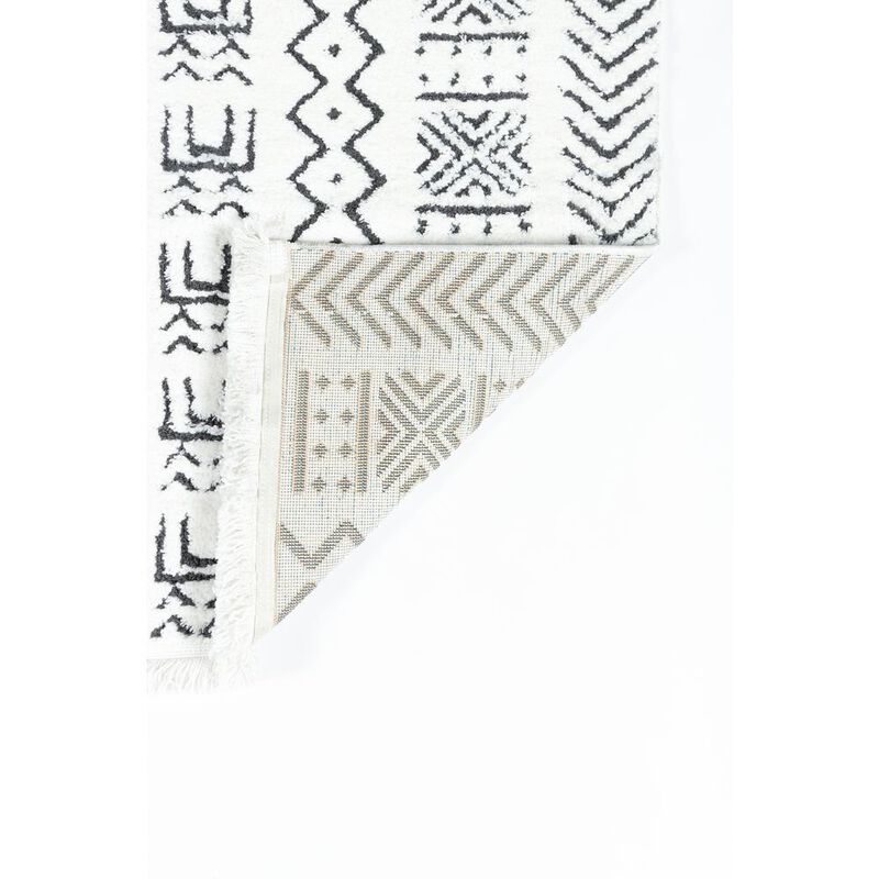 Novogratz Modern Rectangle Area Rug, Ivory, 5'3 X 7'2