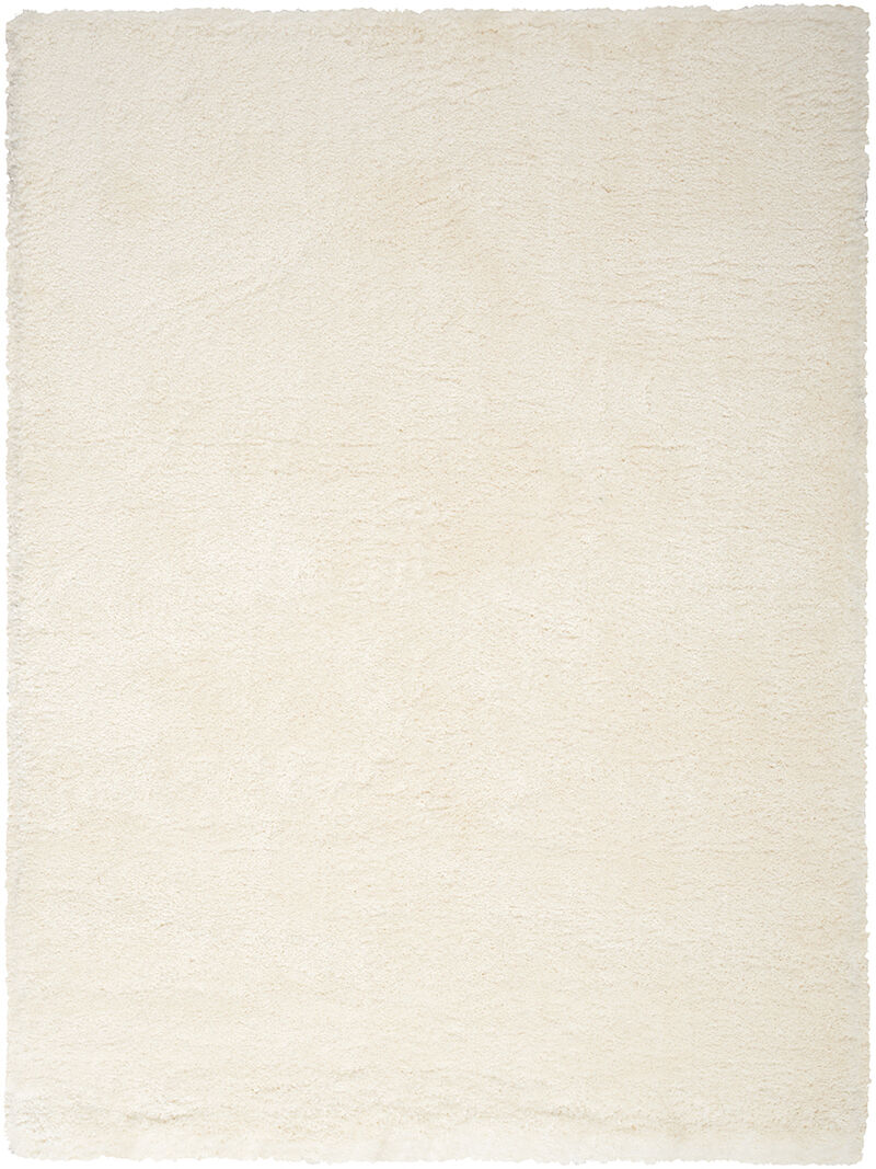 Dreamy Shag DRS05 Ivory 5'3" x 7'3" Rug