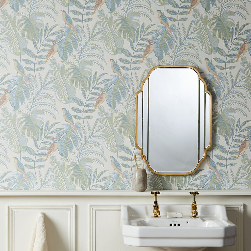 Cleo Pastel Tropical Wallpaper image number 2