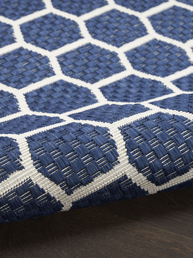 Twist Reversible TWS01 Navy 2' x 6' Rug