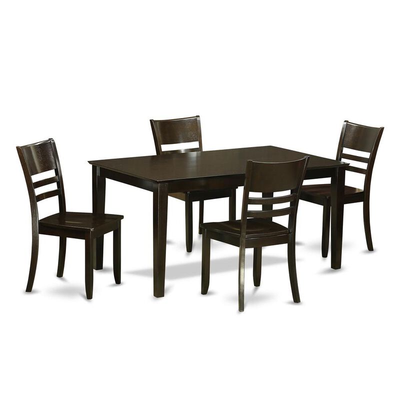 5 Pc Dining room set-Kitchen Table and 4 Dining Chairs