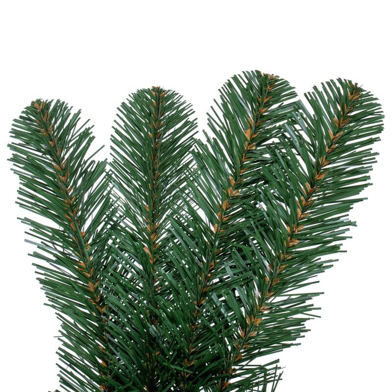 Vickerman 9' x 18" Oregon Fir Artificial Christmas Garland, Unlit - Faux Fir Christmas Garland - Indoor Seasonal Home Decor image number 3