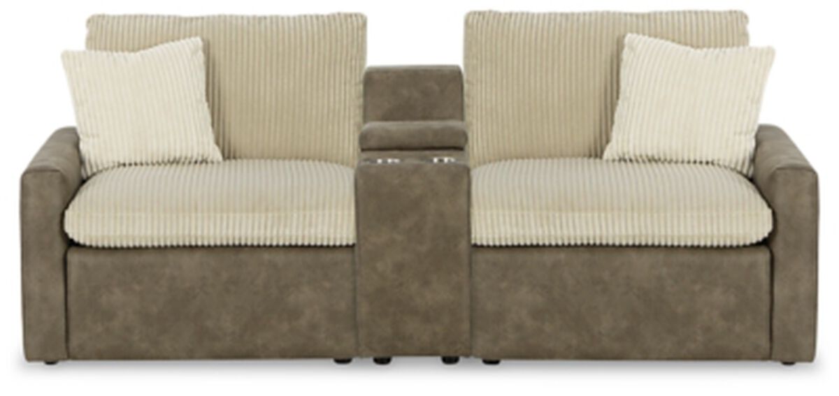 Windoll 2-Piece Power Reclining Loveseat with Console