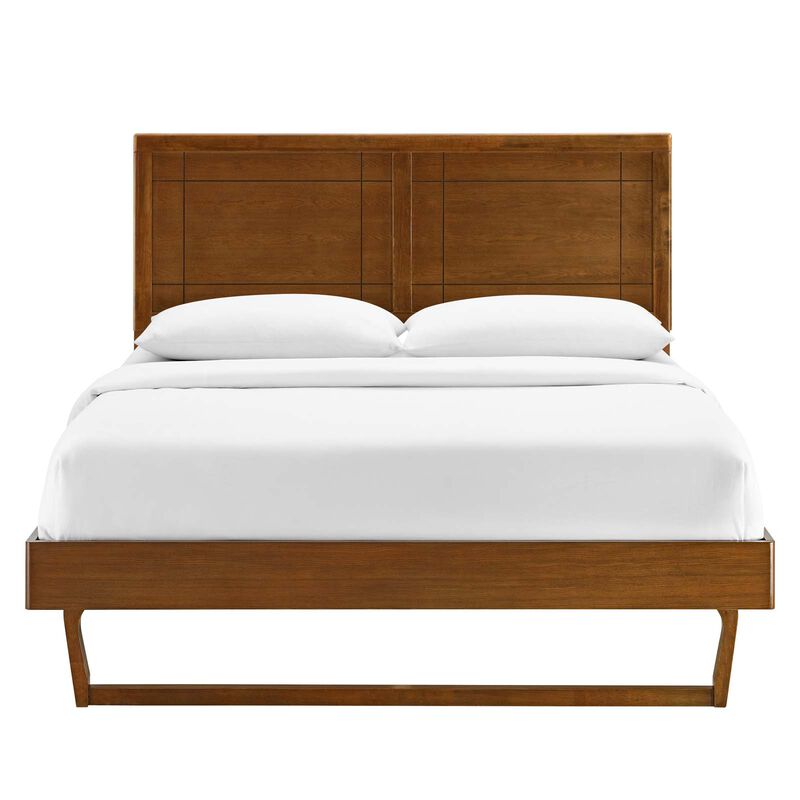 Modway - Marlee Queen Wood Platform Bed with Angular Frame image number 5
