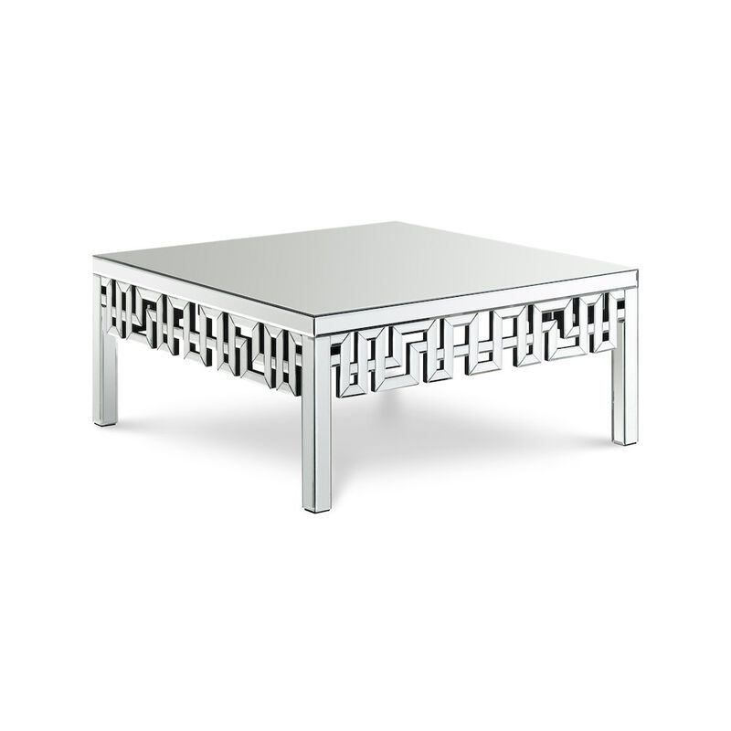 Meridian Furniture Aria Mirrored Coffee Table