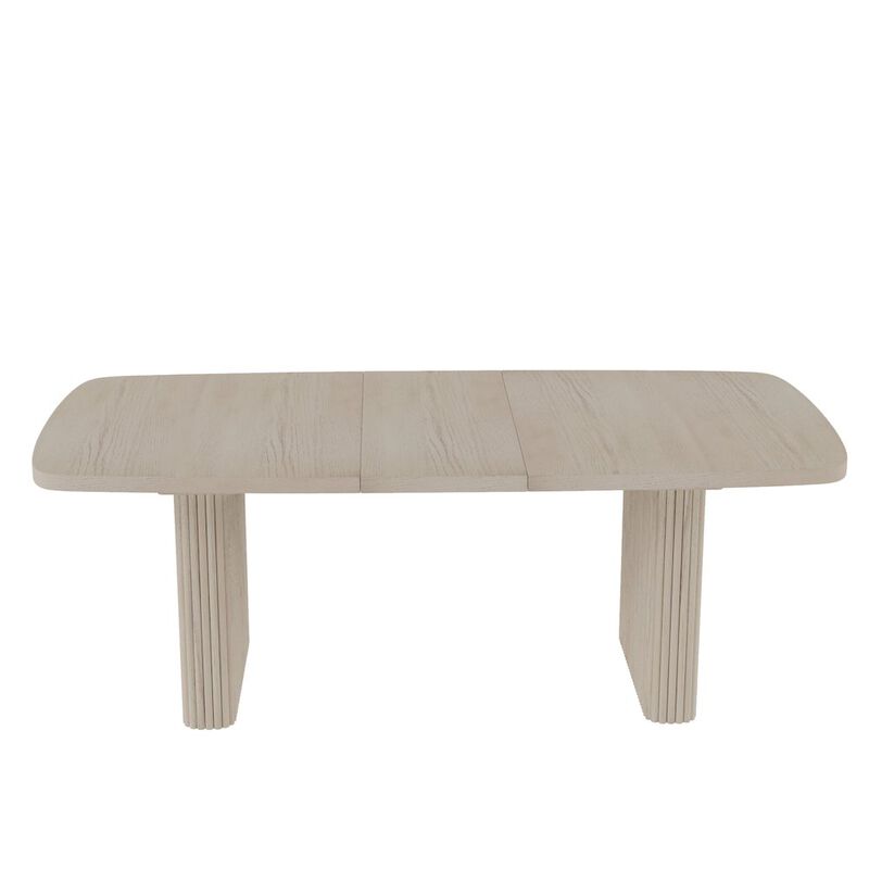 Alpine Furniture Reba Rectangular Dining Table image number 3