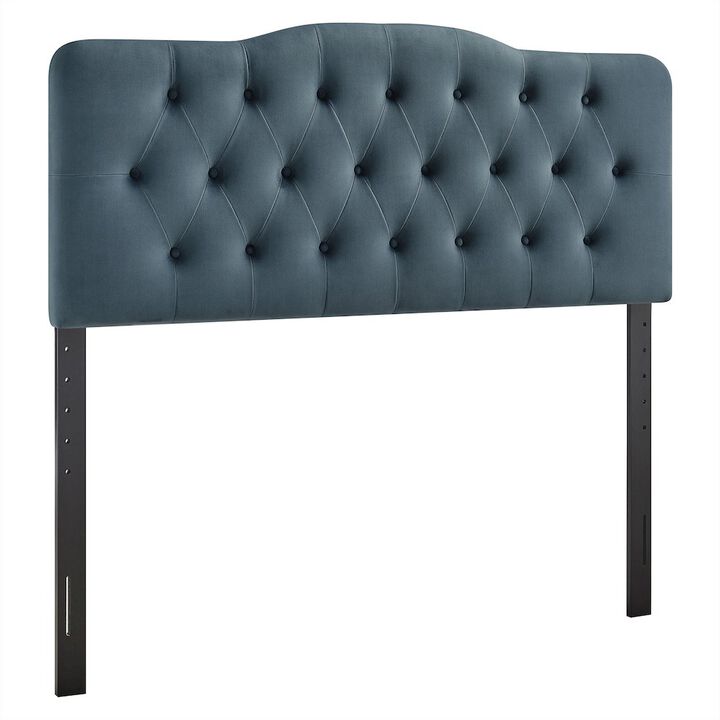 Annabel Stain-Resistant Performance Velvet Full Headboard