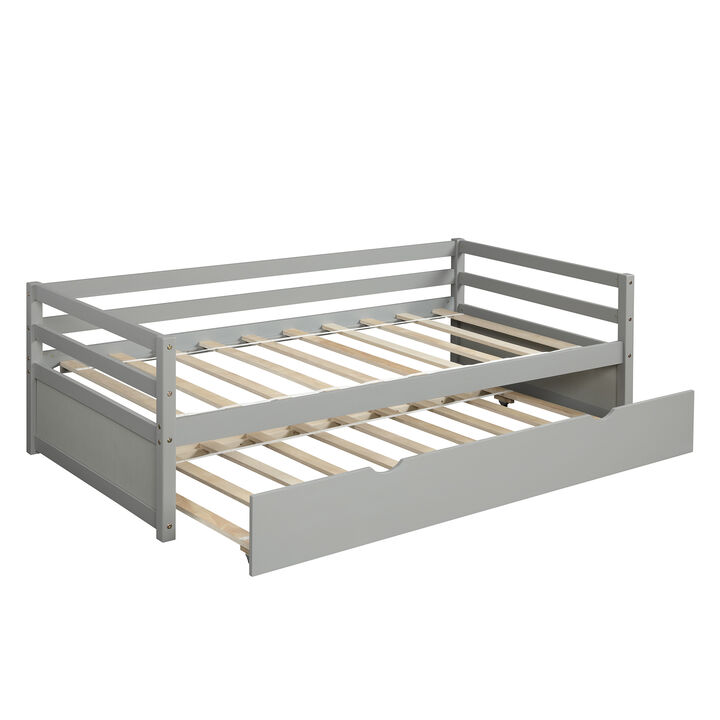 Merax Daybed with Trundle Frame Set