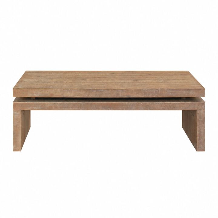 GOODSILO Modern Floating Top Coffee Table
