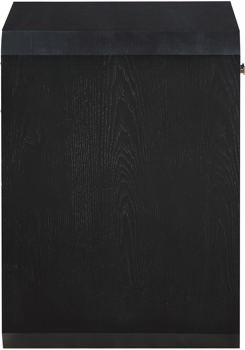 Meridian Furniture Parker Black Ash Veneer Night stand image number 3