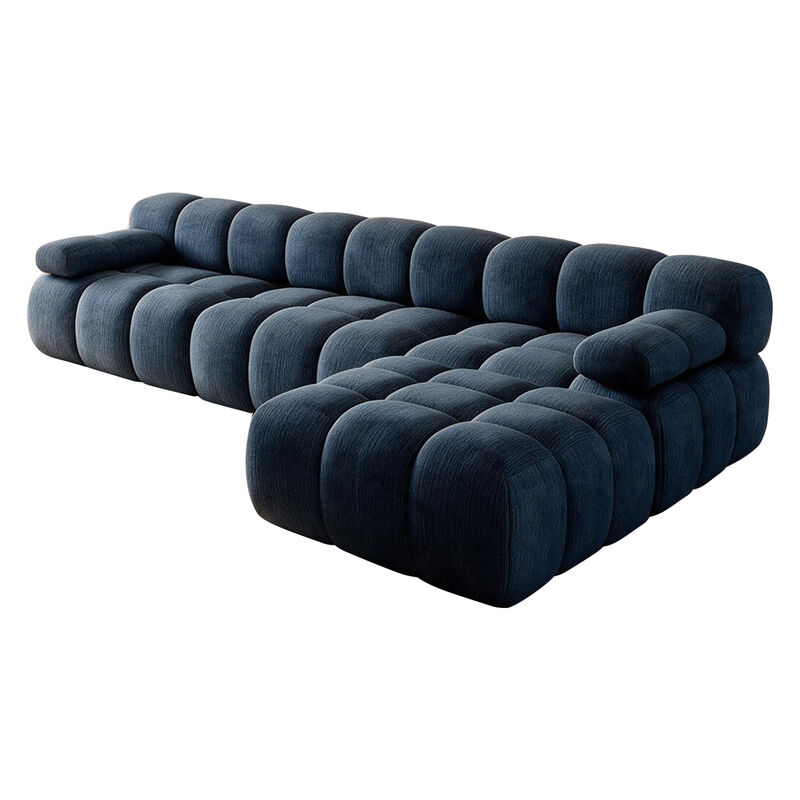 Frelf 118.2" Chenille Modular L-Shaped Sectional Sofa image number 4