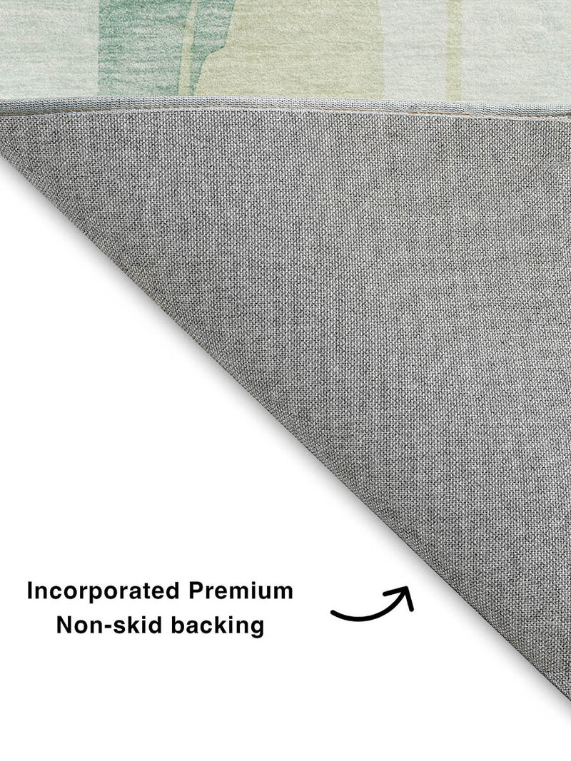 Ravenna RN7 Teal 3' x 5' Rug