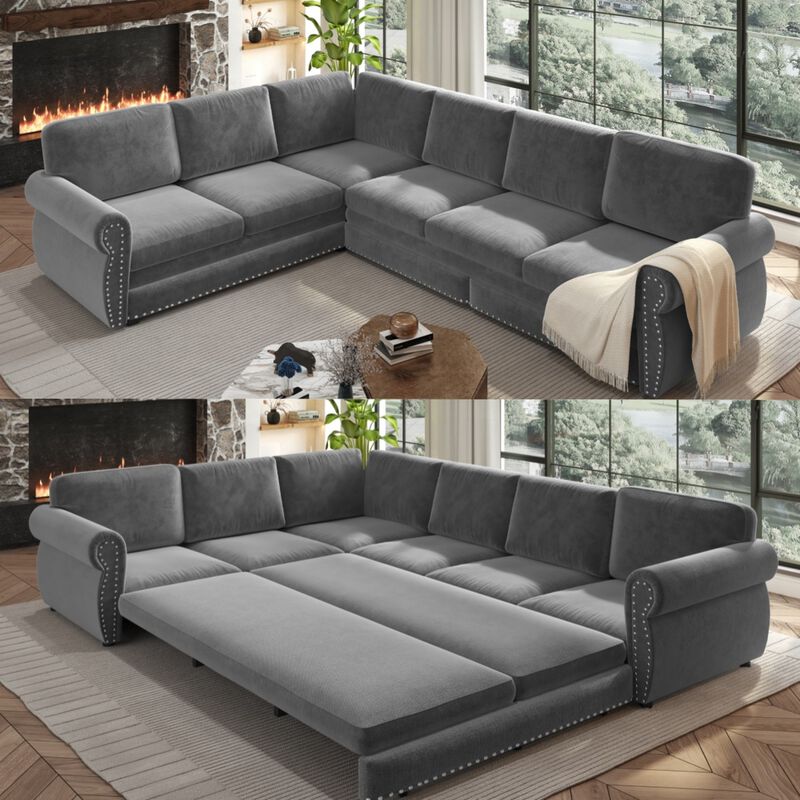 Daker Oversize L-Shaped Sofa image number 3