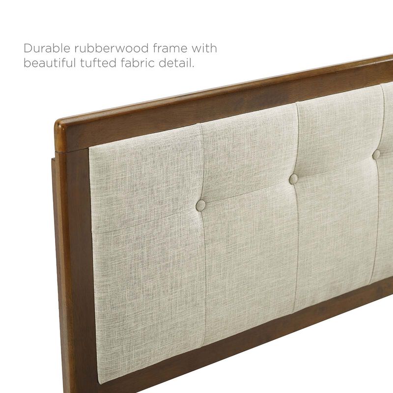 Modway - Draper Tufted Full Fabric and Wood Headboard image number 4