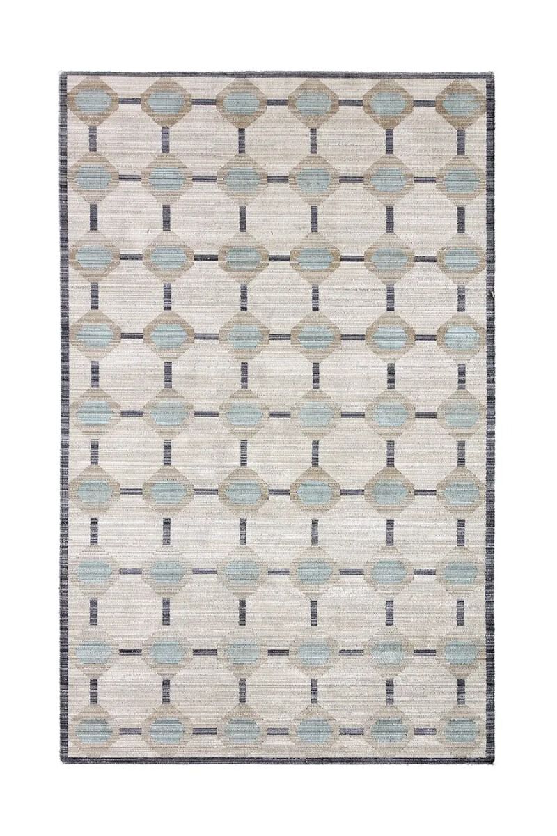 Muted Mosaic Alaric Blue 8'6" x 11'6" Rug image number 0