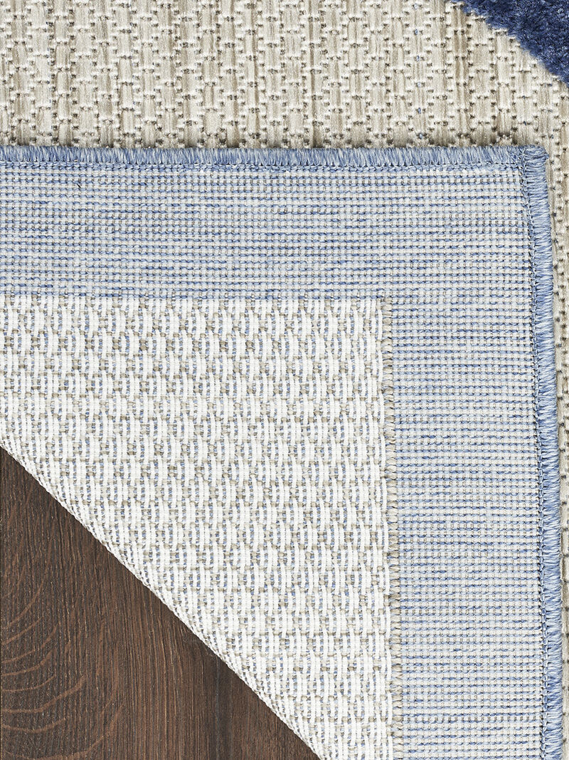 Aloha ALH33 Blue/Gray 2'8" x 4' Rug