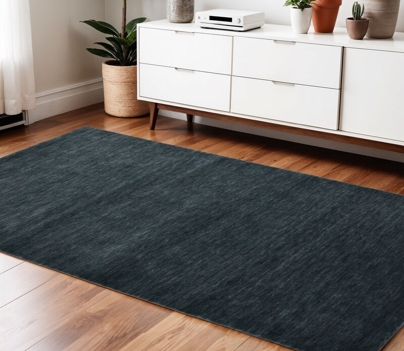 HomeRoots Wool Hand Woven Area Rug image number 1