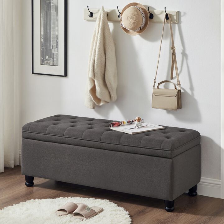Bemgwu Storage Linen Bench