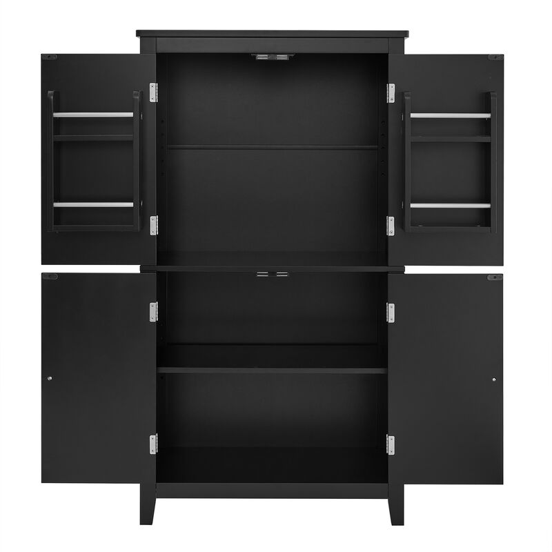 Merax Bathroom Floor Storage Cabinet