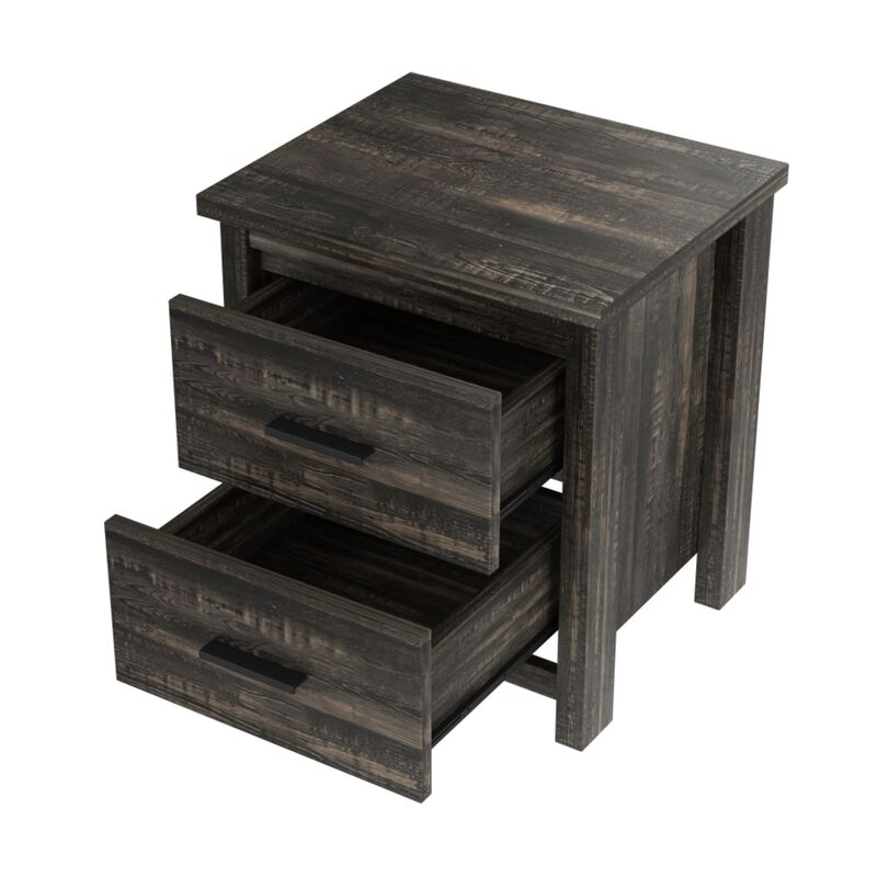 Bursir 4‑Piece Queen Bedroom Set Charging Station Storage Headboard image number 6