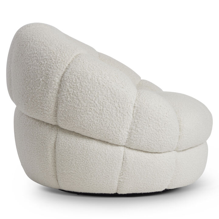 Coco Fabric Swivel Chair