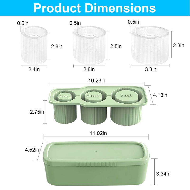 Ice Cube Tray Fit For 20OZ/30OZ