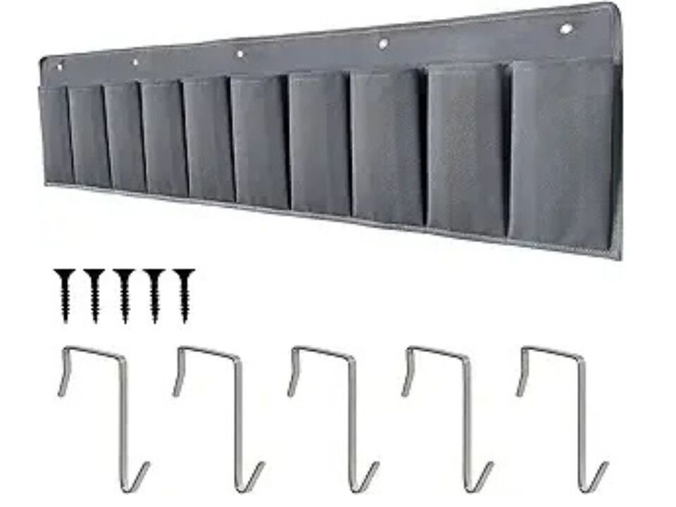 Shoe Organizer Rv Pockets 10 Pockets Heavy Hanging Bedside