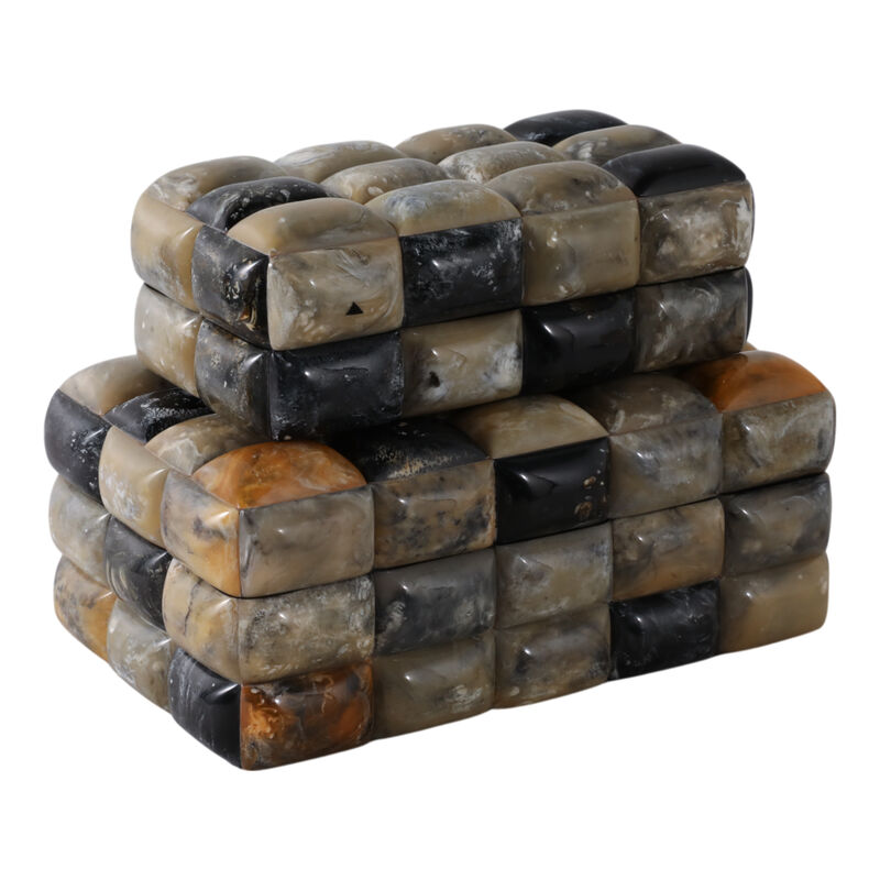 S/2 10/12" 3d Horn Look Boxes, Multi image number 5