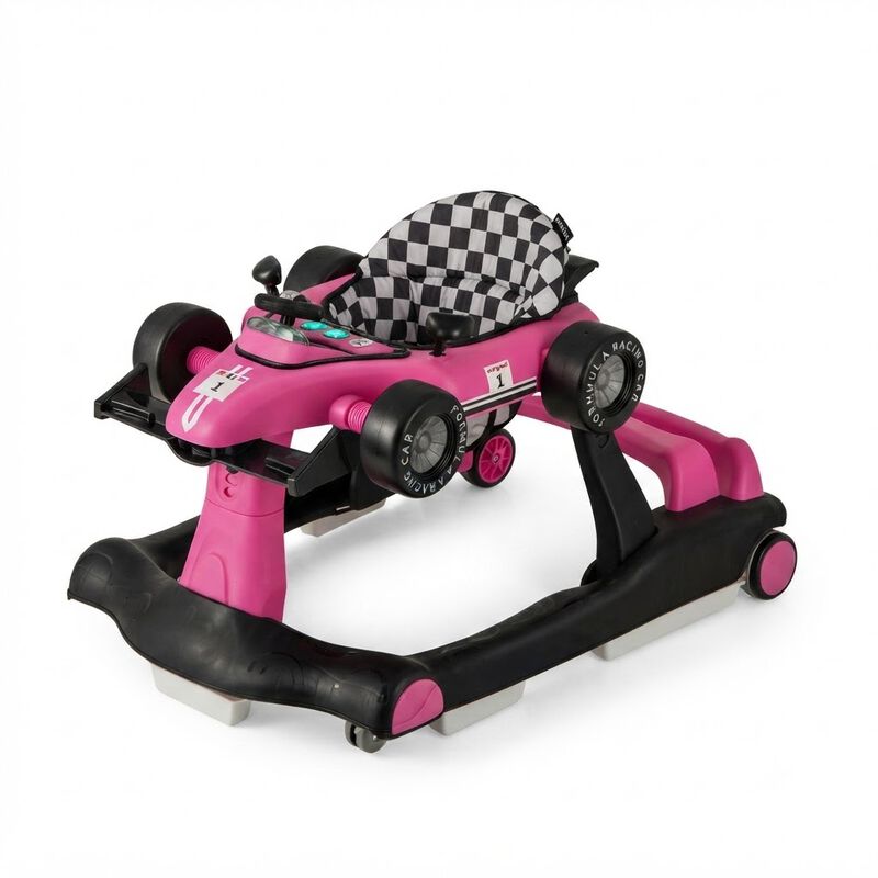 4-in-1 Foldable Activity Walker with Adjustable Height for Toddlers image number 0