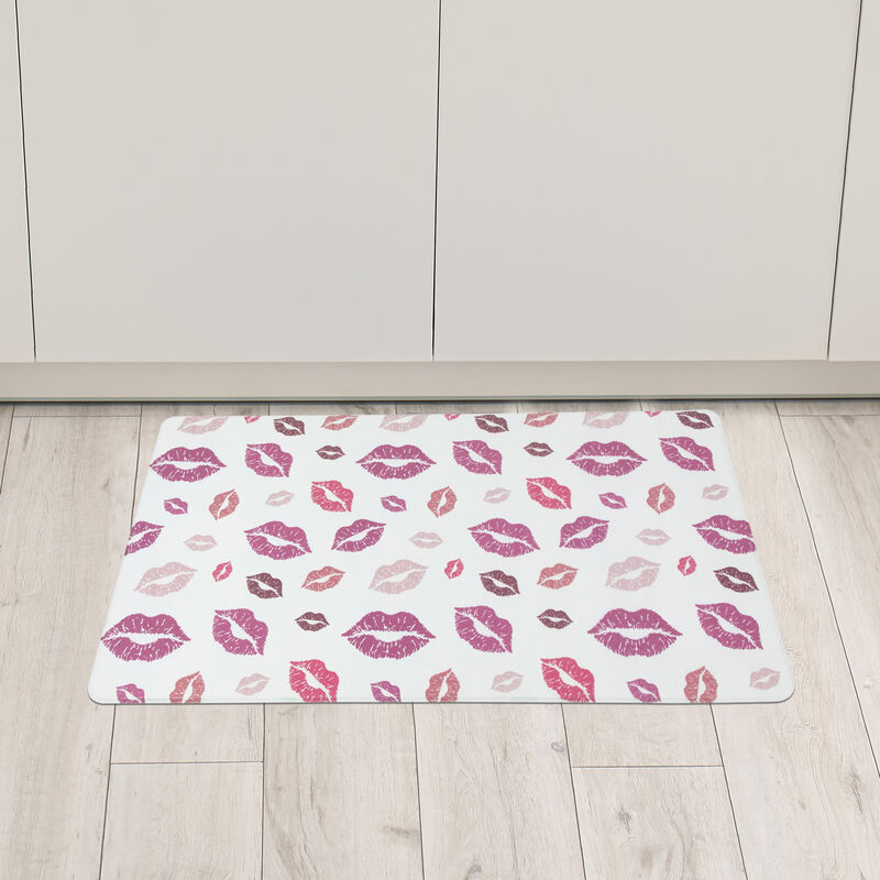 29.5" Lips Valentine's Day Kitchen Comfort Mat image number 1