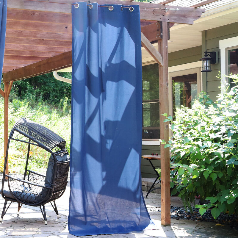 Sunnydaze Indoor/Outdoor Curtain Panel - 52 in x 120 in