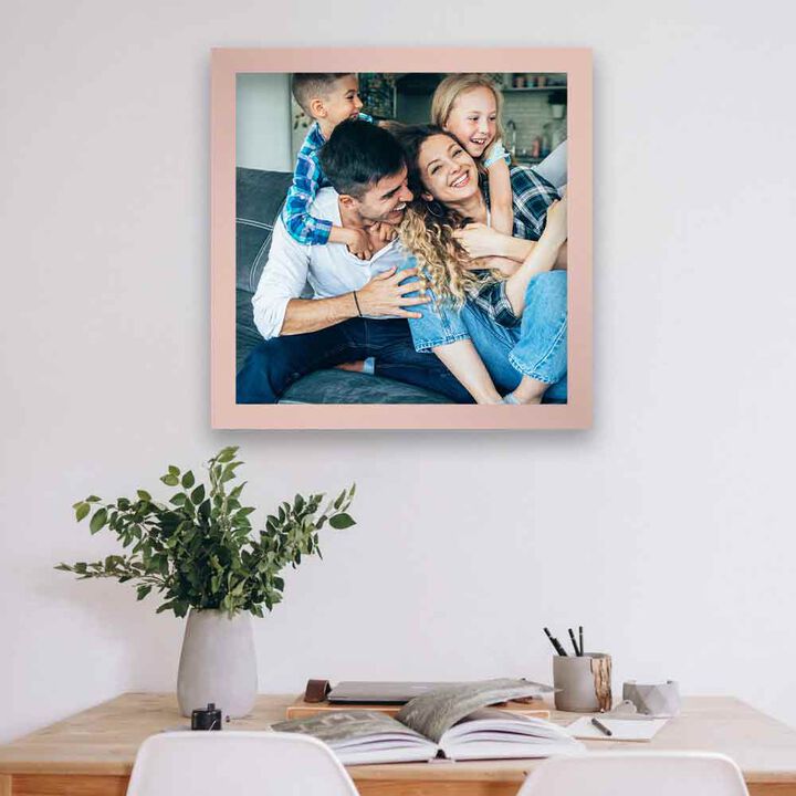 Rose Gold Square Picture Frame