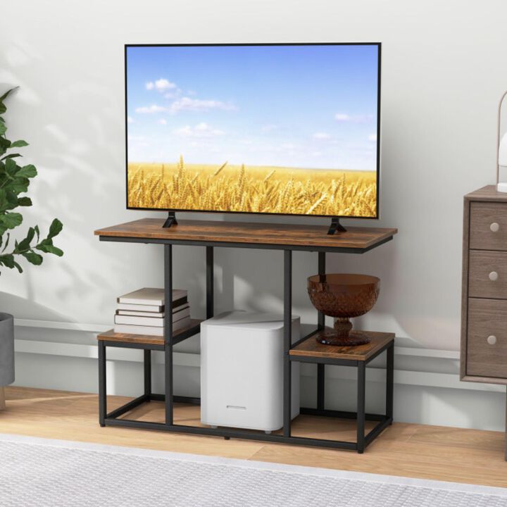 Hivvago Rustic TV Console Table for 50 Inches TVs